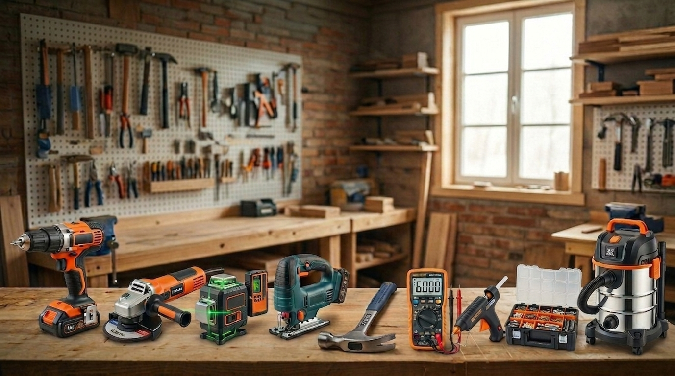 Les 10 outils indispensables pour tout bricoleur
