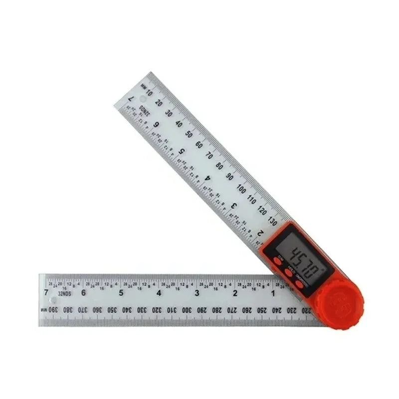 2-in-1 Digital Angle Meter Inclinometer Digital Angle Ruler Electronic Goniometer Protractor Angle finder Measuring Tool