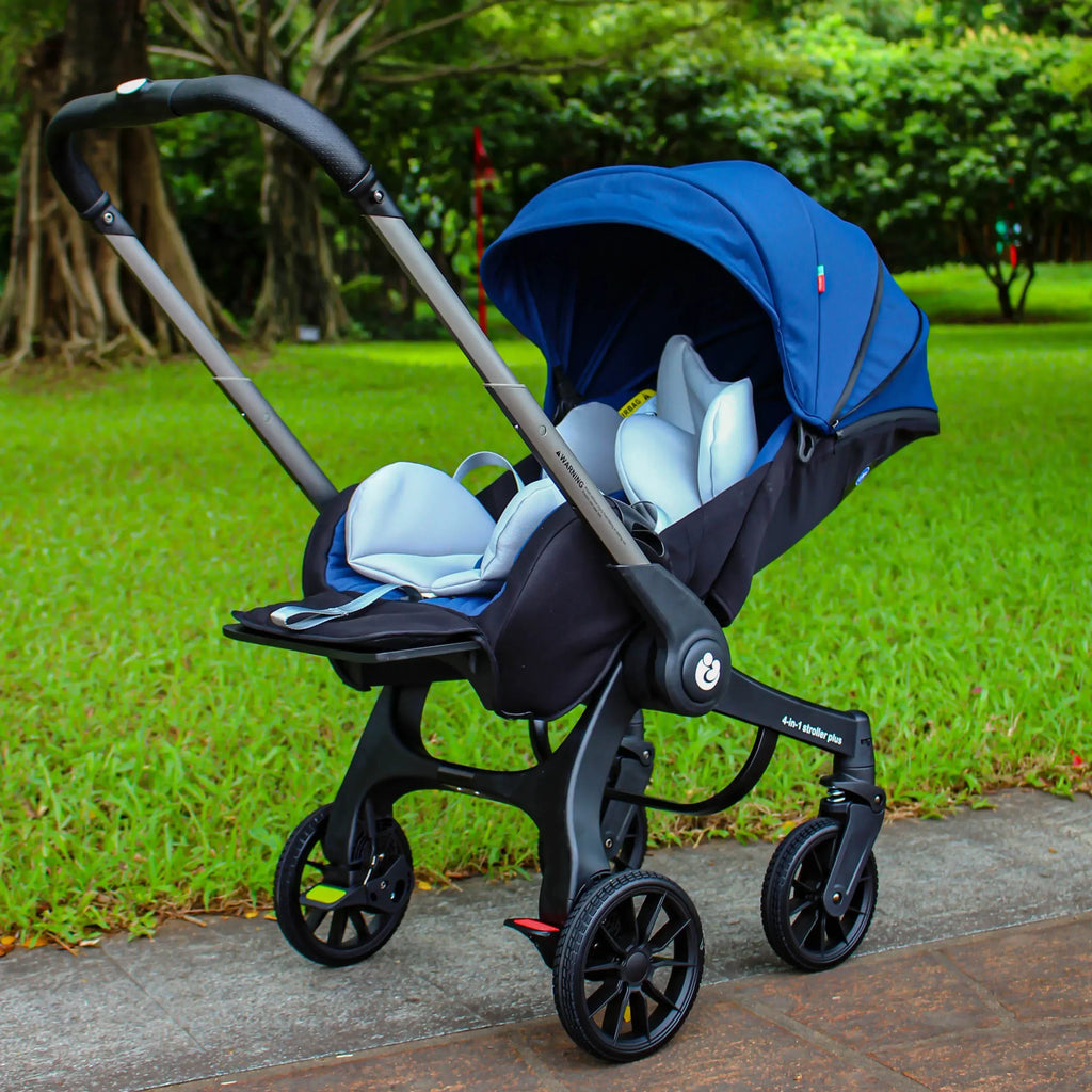UE- Poussette pour bébés, Multifonctionnelle et Pliable, avec siège auto