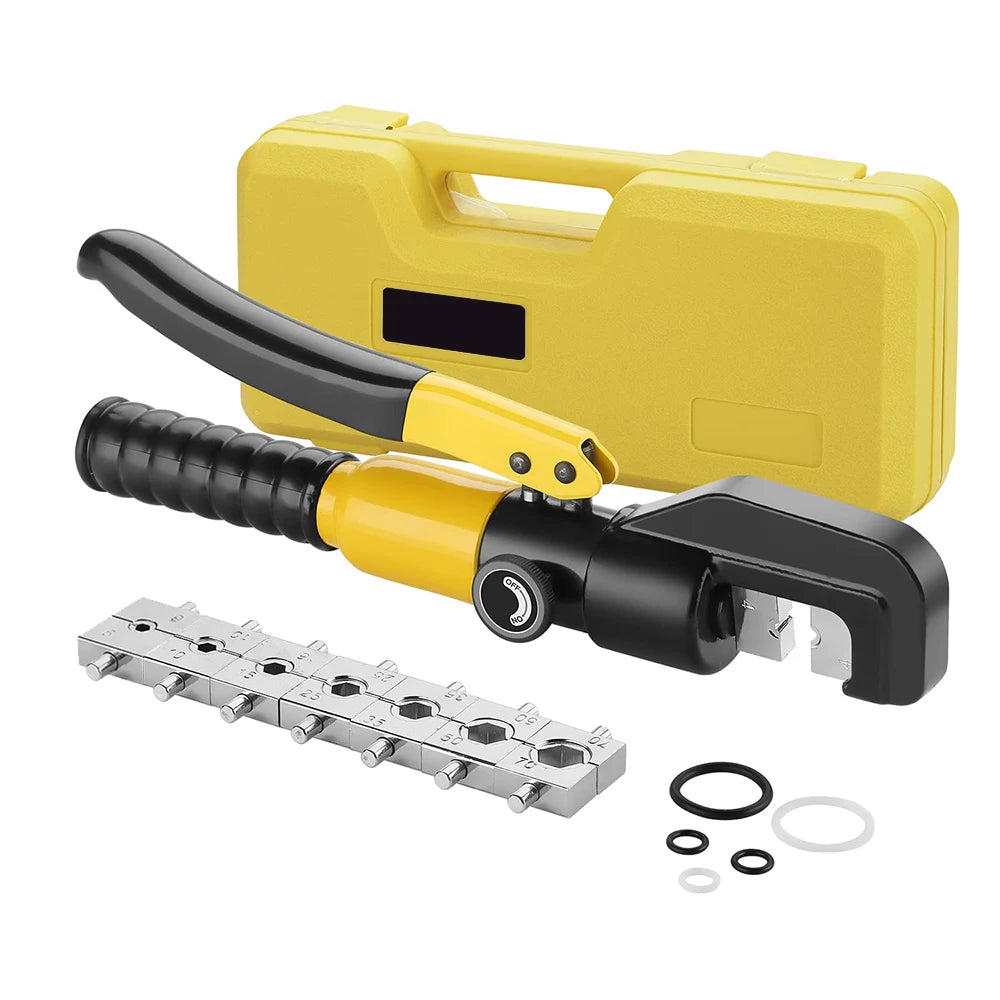 YQK-70 Hydraulic Crimping Tools 10T Cable Lug Crimper Plier Hand Hydraulic Compression Tool Electrical Terminal Cable Wire Tool