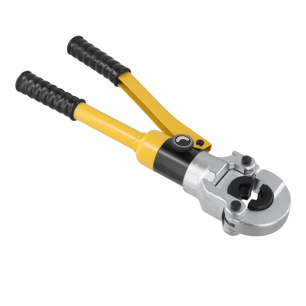Hydraulic Pipe Crimping Tool Adjustable Crimper with Heavy-Duty Pressure for Copper Stainless Steel PEX Pipes TH V12/15/18/22/28
