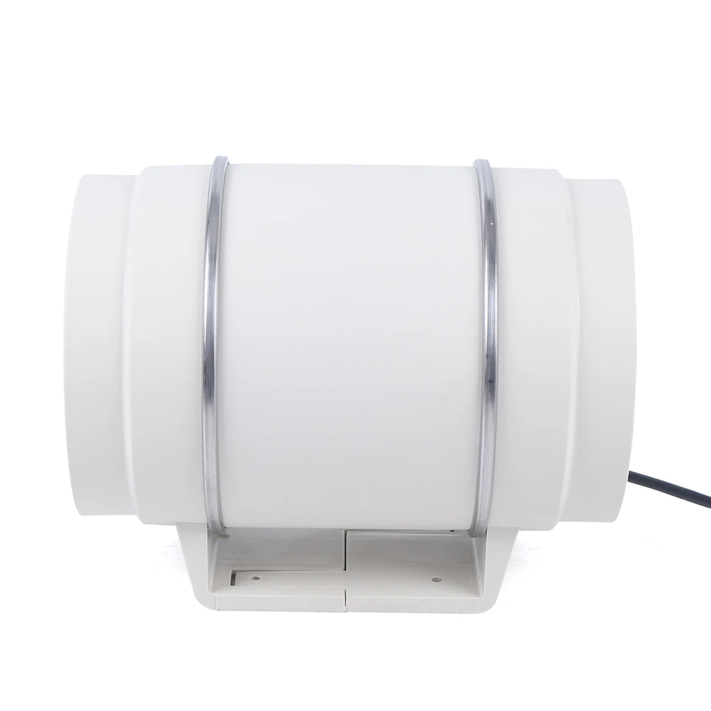 220V Exhaust Fan Silent Duct Ventilation Fan 2600RPM Duct Fan Pipe Extractor for Kitchen Bathroom Toilet (HF-100/HF-150/HF-200)
