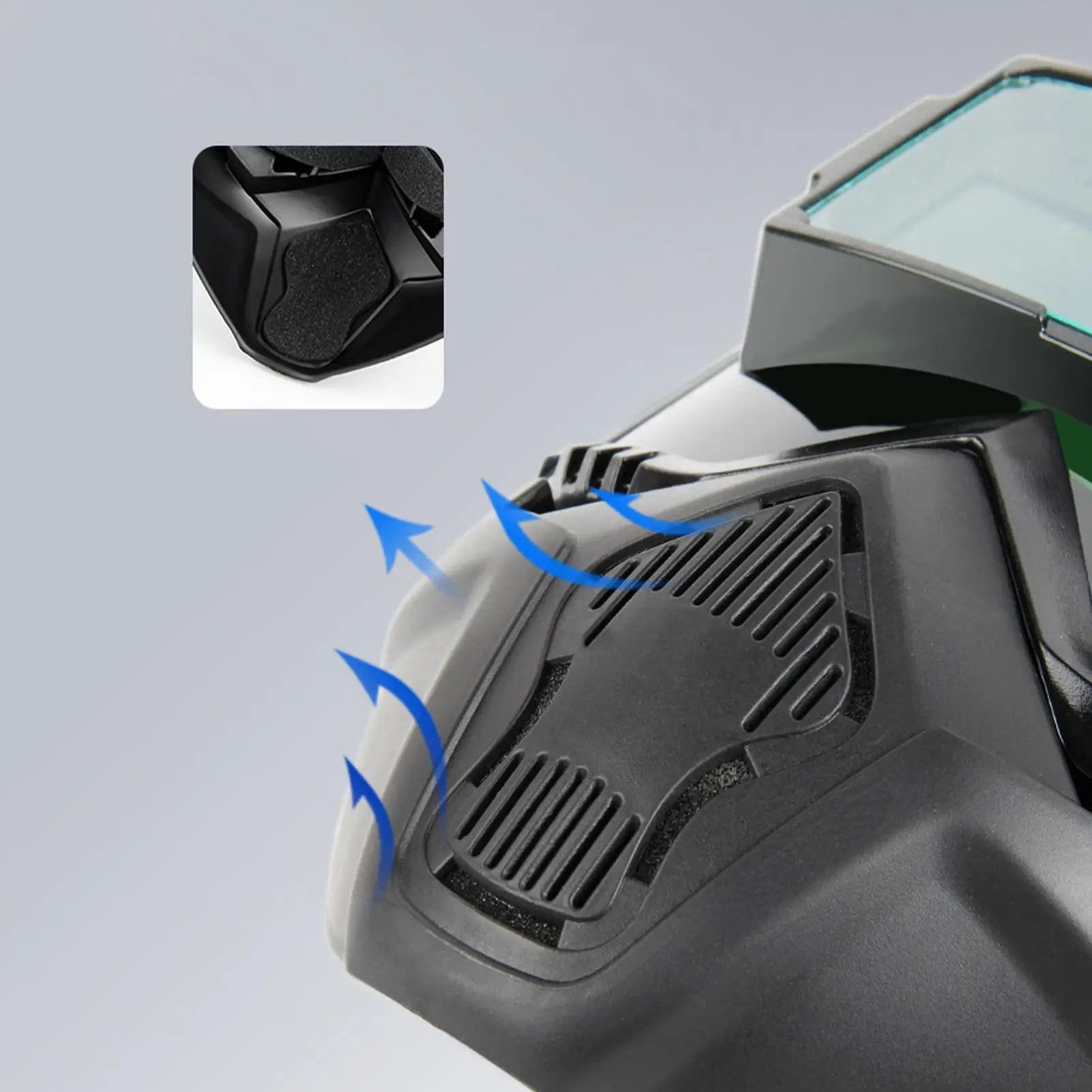 Masque de soudure à assombrissement automatique compatible MIG TIG arc — zone-bricolage.com