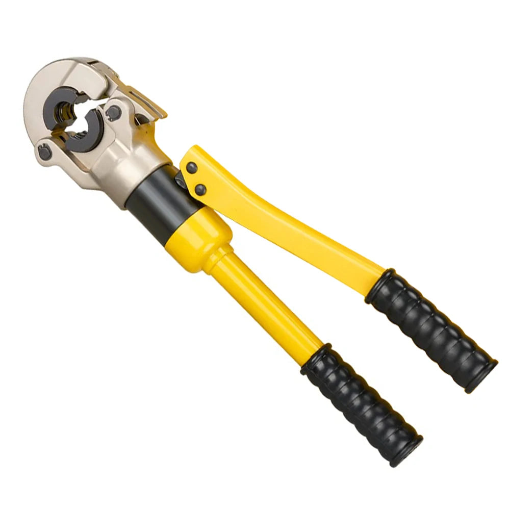 Hydraulic Pipe Crimping Tool Adjustable Crimper with Heavy-Duty Pressure for Copper Stainless Steel PEX Pipes TH V12/15/18/22/28