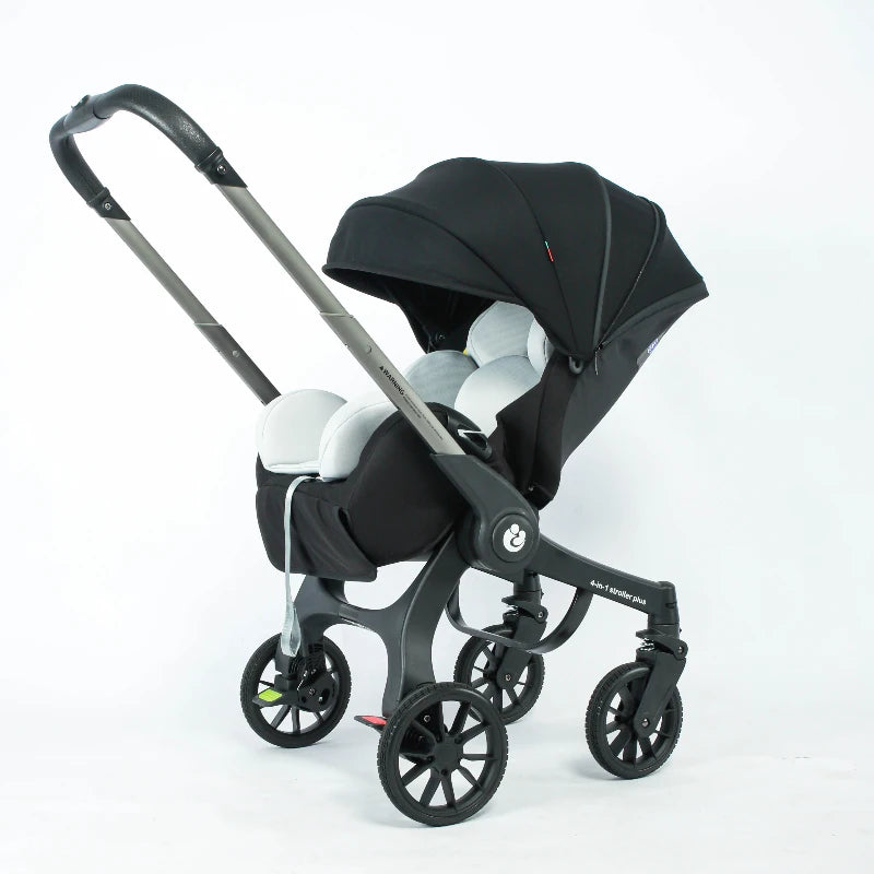 UE- Poussette pour bébés, Multifonctionnelle et Pliable, avec siège auto