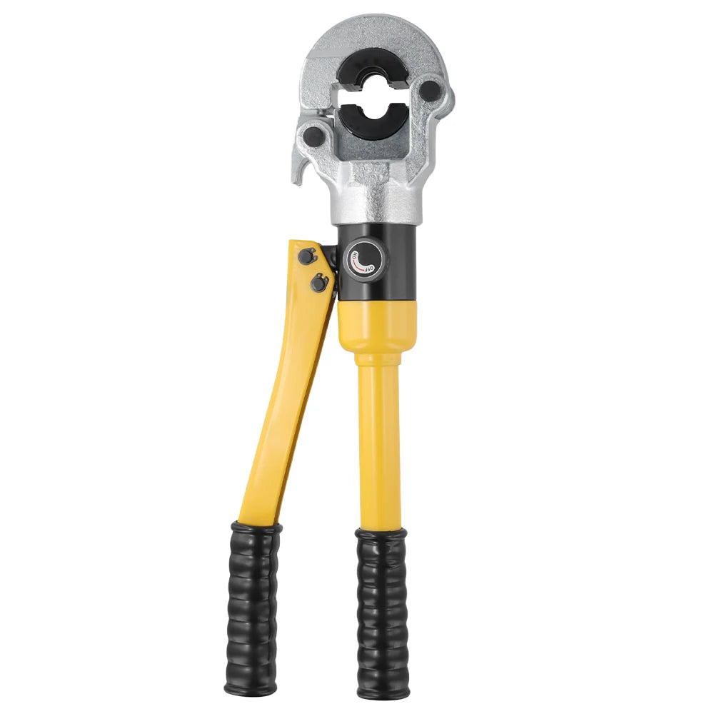 Hydraulic Pipe Crimping Tool Adjustable Crimper with Heavy-Duty Pressure for Copper Stainless Steel PEX Pipes TH V12/15/18/22/28