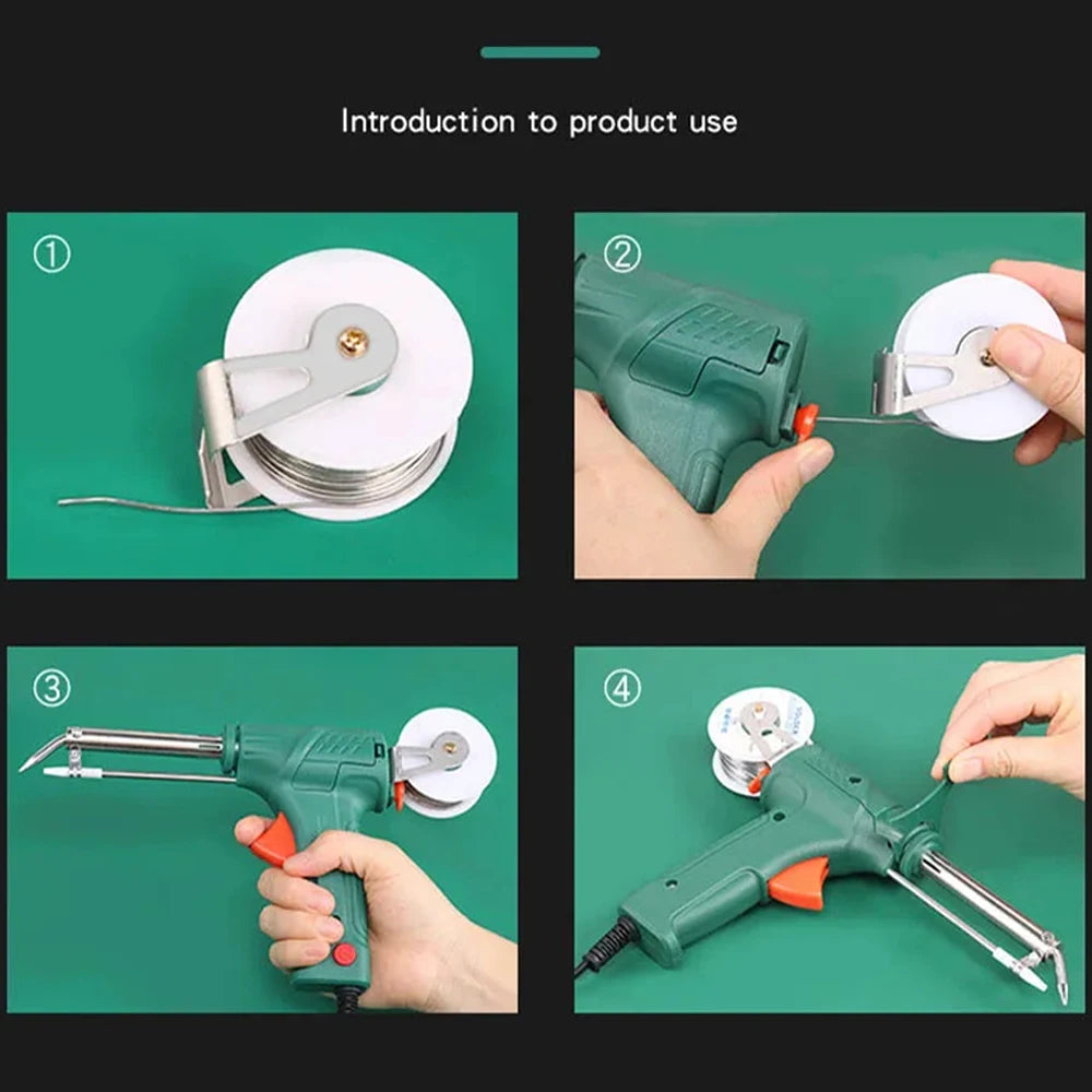 Automatically Iron Welder Soldering Gun New Multi-Function Hand-Held Internal Heating Send Tin Welding Repair Tool 220V/110V 60W