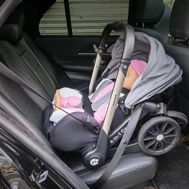 UE- Poussette pour bébés, Multifonctionnelle et Pliable, avec siège auto