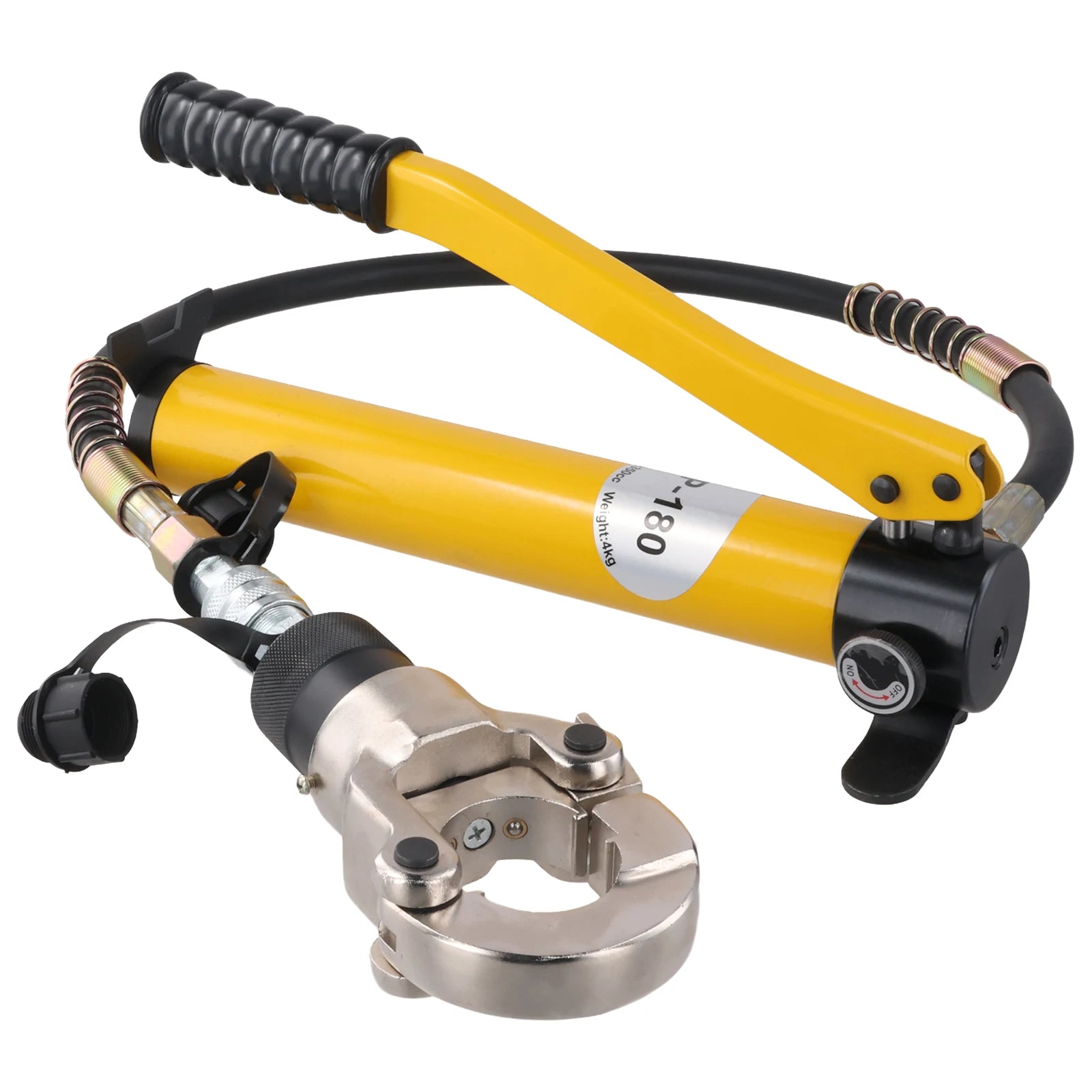 Hydraulic Pipe Crimping Tool Adjustable Crimper with Heavy-Duty Pressure for Copper Stainless Steel PEX Pipes TH V12/15/18/22/28
