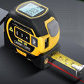 Mètre ruban et télémètre laser avec écran LCD, 5m / 40m